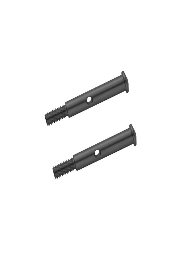 NMNRC Enhance Black Steel Front Axles 3637 2PCS Compatible with 1/10 Slash 2WD Rustler VXL Stampede Upgrades Parts - Image 1